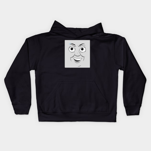 Diesel devious face Kids Hoodie by corzamoon